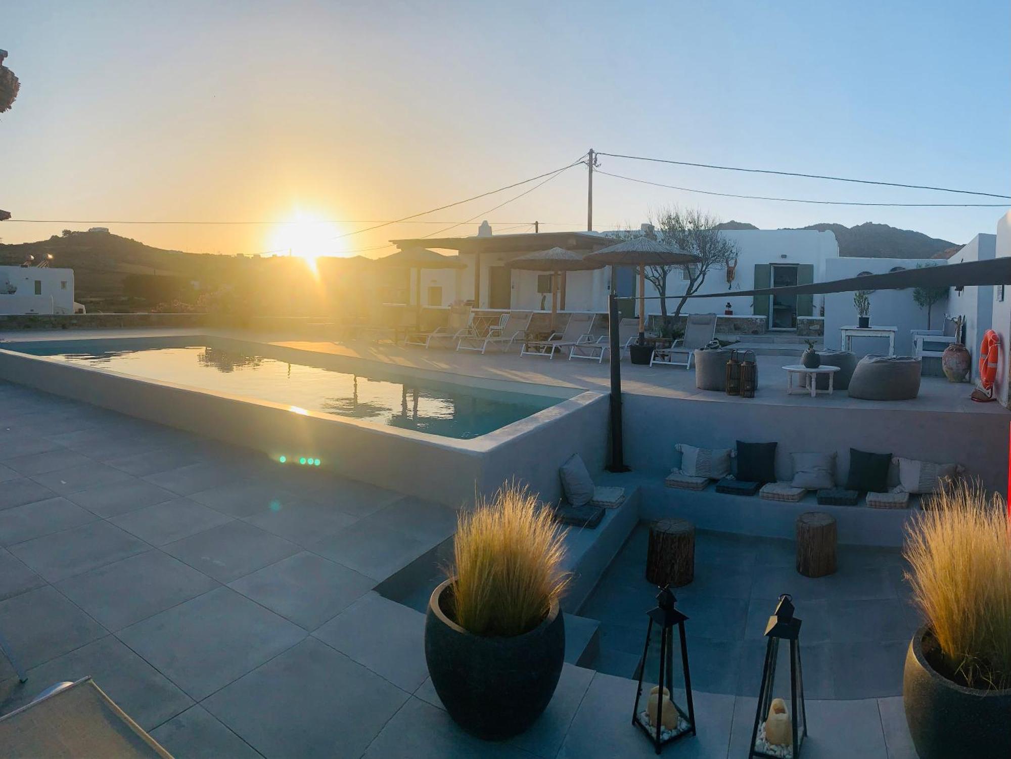Alirene Mykonos Hotell Panormos  Exteriör bild